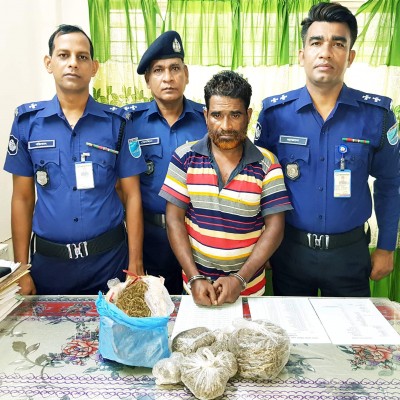 ভাঙ্গায় এক কেজি গাঁজাসহ মাদক কারবারি গ্রেফতার ভাঙ্গায় এক কেজি গাঁজাসহ মাদক কারবারি গ্রেফতার